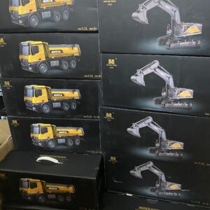 Mô hình xe ô tô tải ben điều khiển từ xa Huina 1573