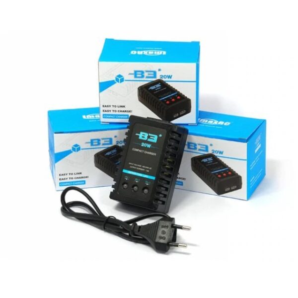 ZHITING Cargador Balanceador B3 20W 1.6A Para Baterías LiPo 2S 3S 7.4V 11.1V – RC Coches, Drones Y Airsoft