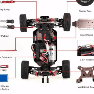 Wltoys xk144001 xe điều khiển từ xa tốc độ cao
