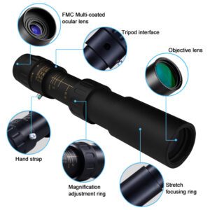 Ống nhòm 1 mắt siêu zoom Telescope 10-30x25mm