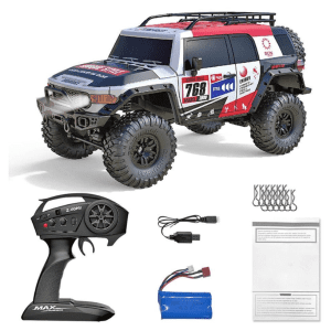 ZP1007 Xe oto địa hình leo núi điều khiển từ xa tỉ lệ 1/10 HB1007 RC Car Rock Crawler off-road có đèn Led RTR